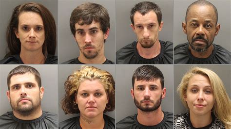 The Oconee County Sheriff&39;s Office arrested eight people after a monthslong investigation into methamphetamine trafficking. . Oconee county sc arrests busted